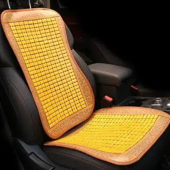 凉垫汽车夏季汽车坐垫单片防滑竹片座垫竹子麻将凉席垫夏天透气通用三