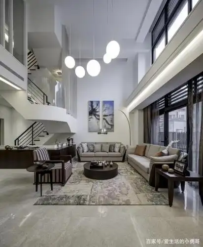 实景案例丨意式浅色现代时尚风格别墅,越简约越有范儿!