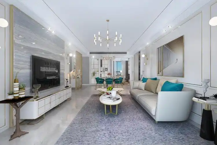 150平米轻奢现代风格家装设计