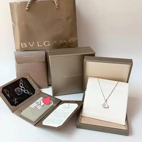 全新78全套bvlgari宝格丽au750白贝母扇