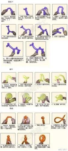 最全0基础图解魔术气球教程,轻松玩转各种造型气球!