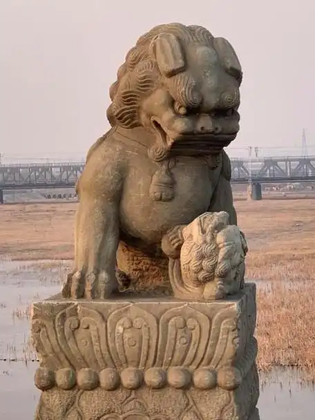 800多年卢沟桥暴雨后安然无恙,石狮子屹立威严依旧