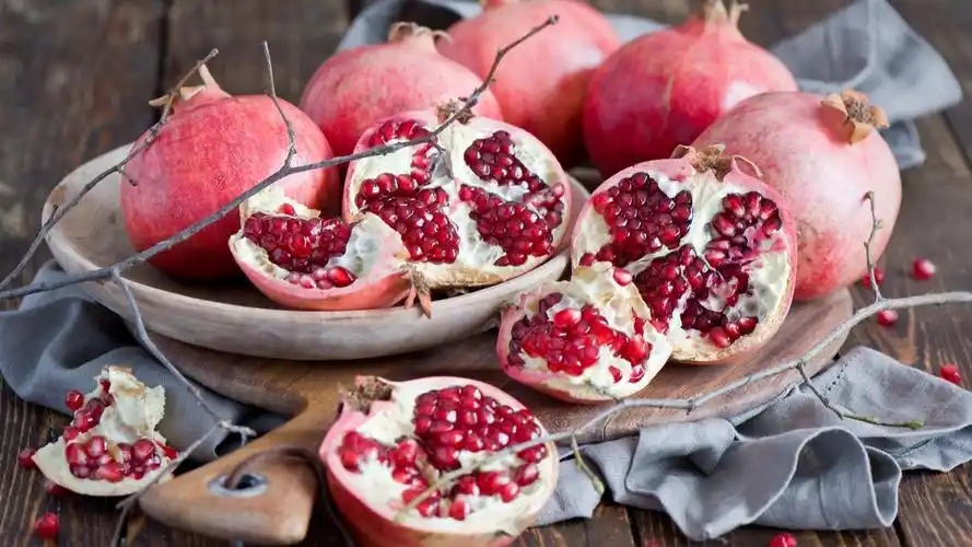 美食水果石榴餐饮颜色红色fruitpomegranatefoodred壁纸图片