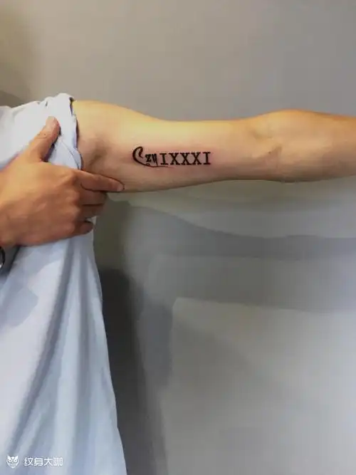 罗马数字_纹身图案手稿图片_小鱼fs.moky的纹身作品集