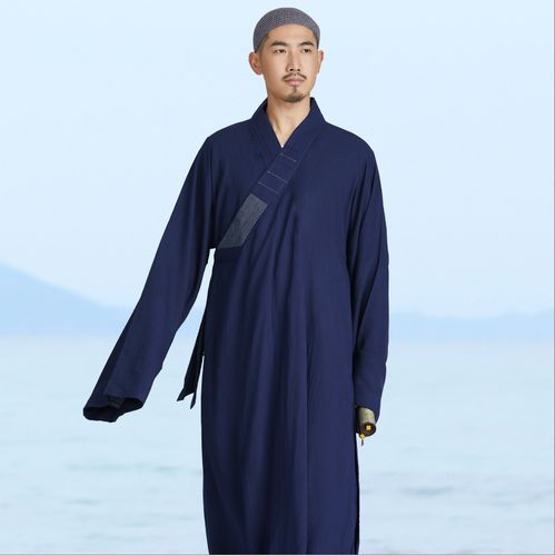 明引和尚比丘男女了尘装了服僧大褂僧服僧衣民族服装