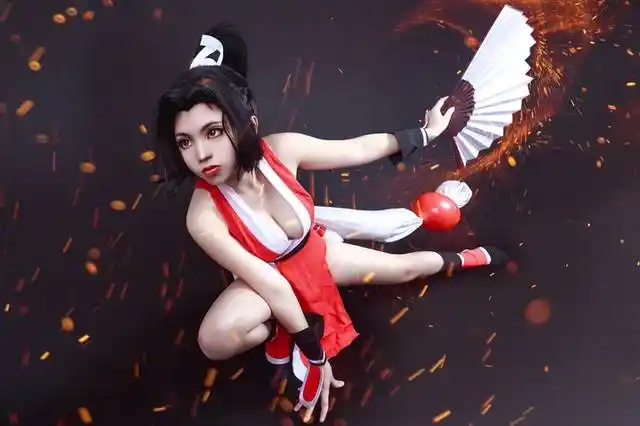 王者荣耀 cosplay 不知火舞性感撩人