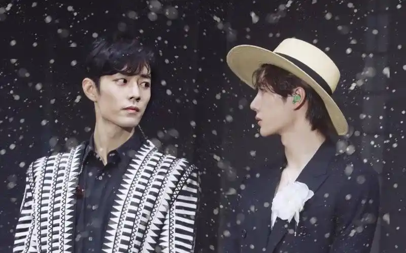 【博君一肖】陈情令告别之前,王一博肖战最戳我的对视了,哥哥难得的