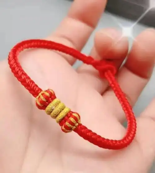 本命年转运太岁挡灾招财旺财手工编织红绳手链手链