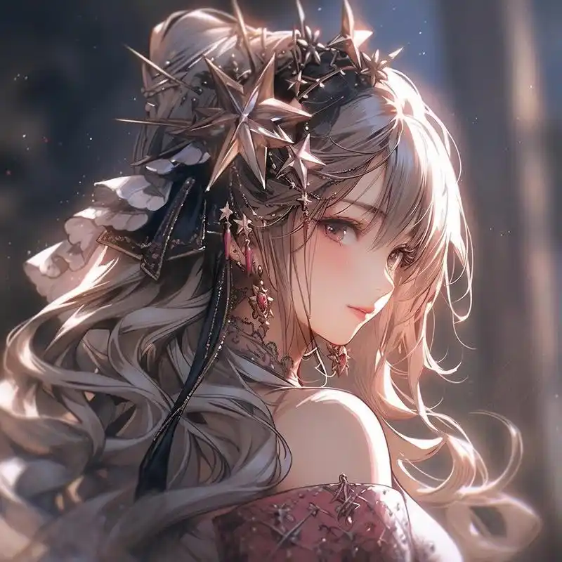 头像系列2丨漂亮的二次元仙女93 生活如此美好,忧伤总会逃掉,既然