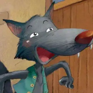 大灰狼卡通微信头像图片大全可爱