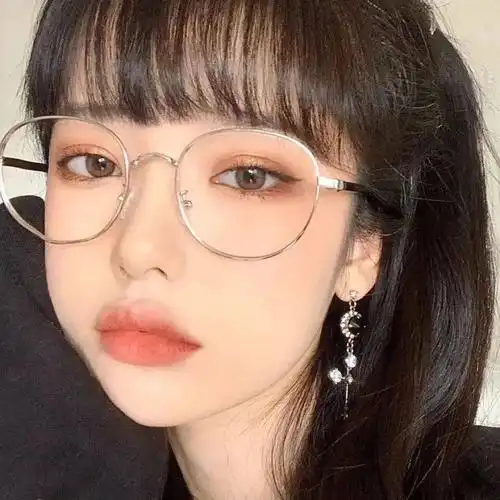 微信头像眼镜女