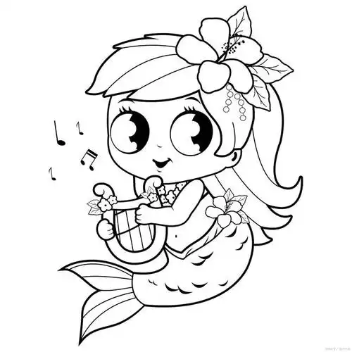 那么我将为你提供一个简单的步骤教程,帮助你轻松画出一幅美人鱼的简