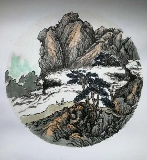 初学者的山水画册(一)