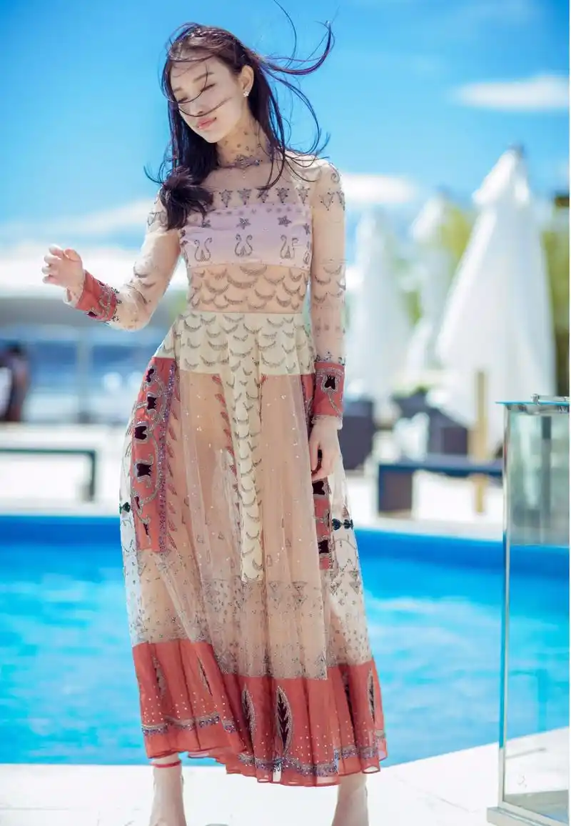 一定要看!倪妮的这组大片够你清凉一夏了!