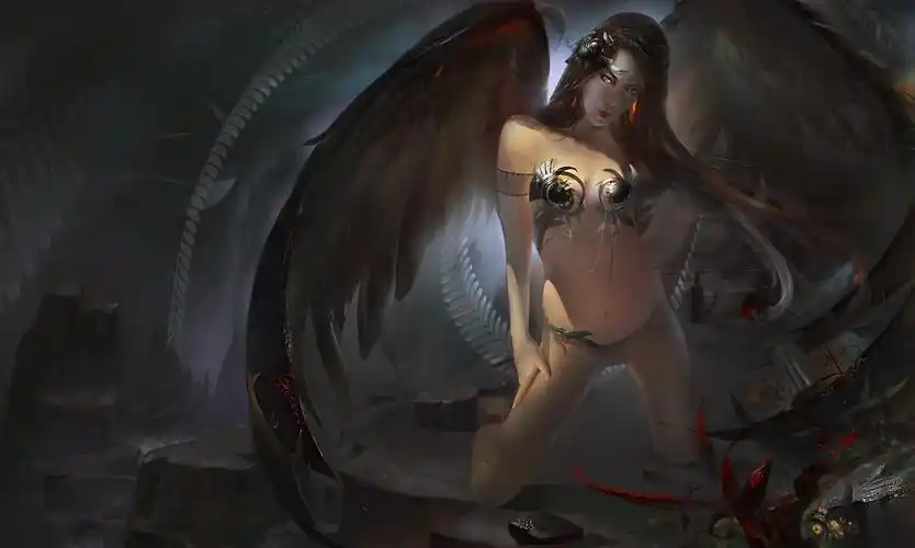 断臂的天使,暗黑天使