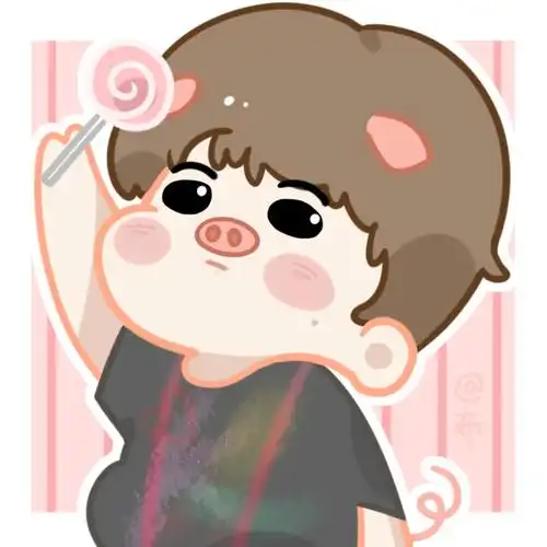 蔡徐坤手绘 q版 动漫 头像