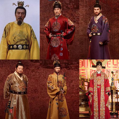 影视古装大明风华朱棣同款男汉服明朝皇帝服王爷服大臣服龙袍古装