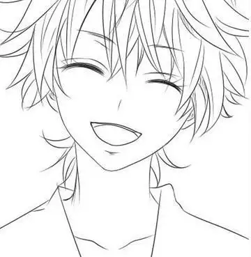 卡通人物简笔画男生图片男女搞动漫简笔画人物简笔画 男孩女孩简笔画