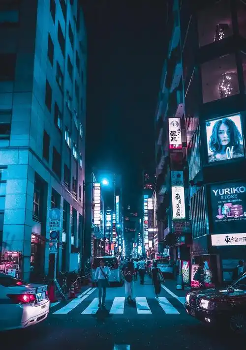 赛博朋克 日本银座