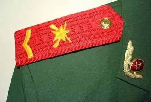 1998年,随着兵役制改革,士官队伍的出现,也丰富了肩章的品种 请注意