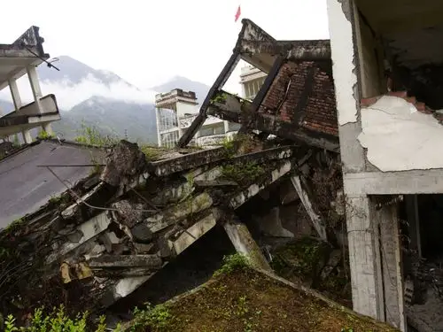 难以忘怀的伤痛,汶川大地震震中——映秀镇