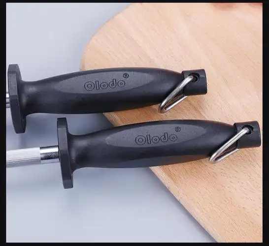 折222网 居家 厨房/烹饪用具 > 欧乐多加长加粗磨刀棒德国专业手动