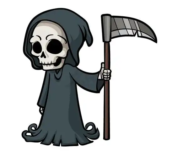 q版死神绘画教程