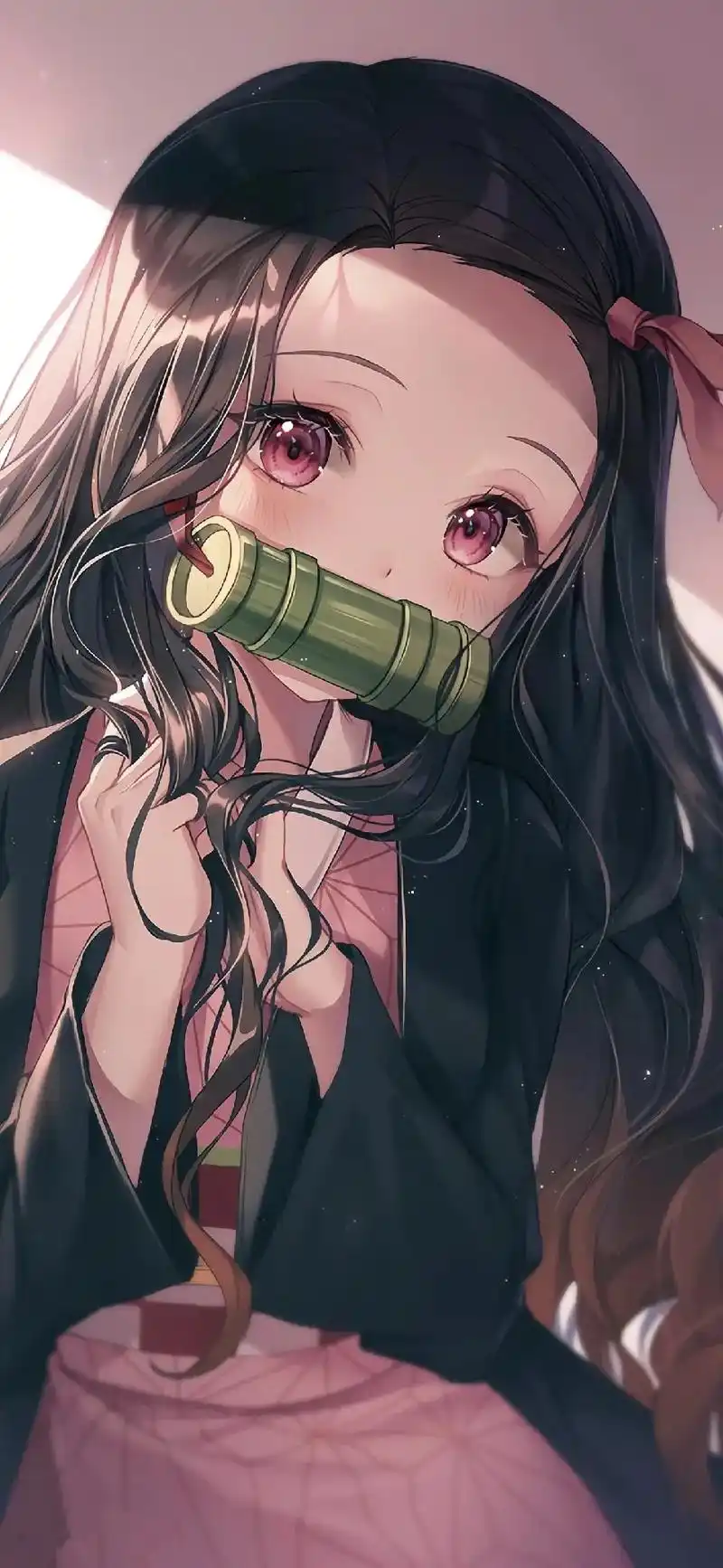 最近超火的祢豆子#动漫壁纸 #二次元少女 #鬼灭之刃 #祢豆 - 抖音