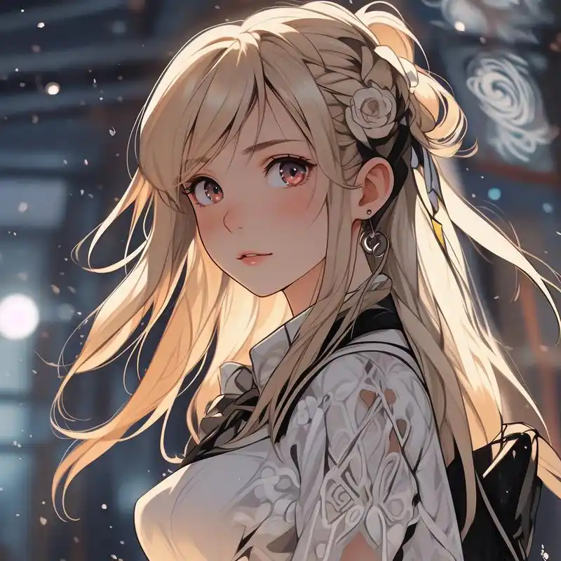 94二次元梦幻女生头像95 探索二次元的世界,发现梦幻般可爱的女生