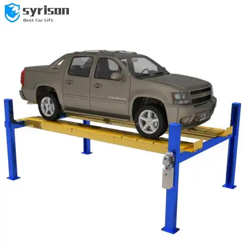 5 吨高提升液压汽车升降机坡道