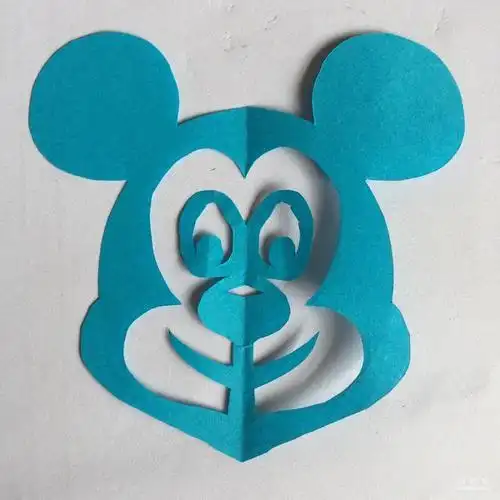 剪纸人物头像剪影教程幼儿手工简单剪纸教程用卡纸剪小女孩的方法