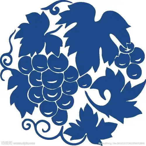 葡萄图案图片