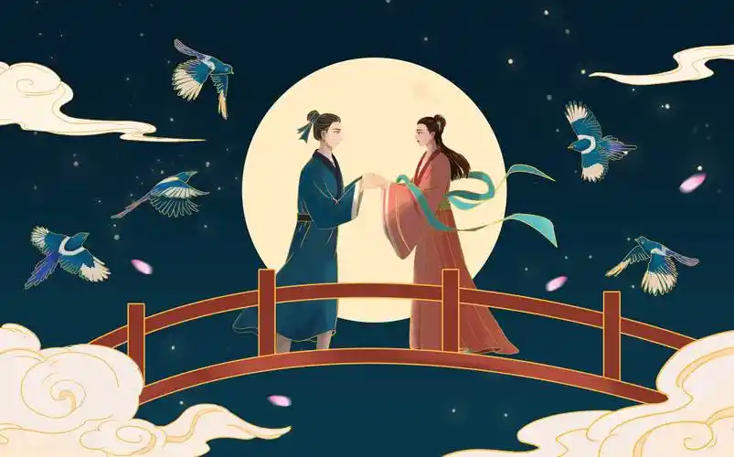 唯美爱情:牛郎织女爱情典故之所以被后人传诵,因为期间的爱让人刻骨