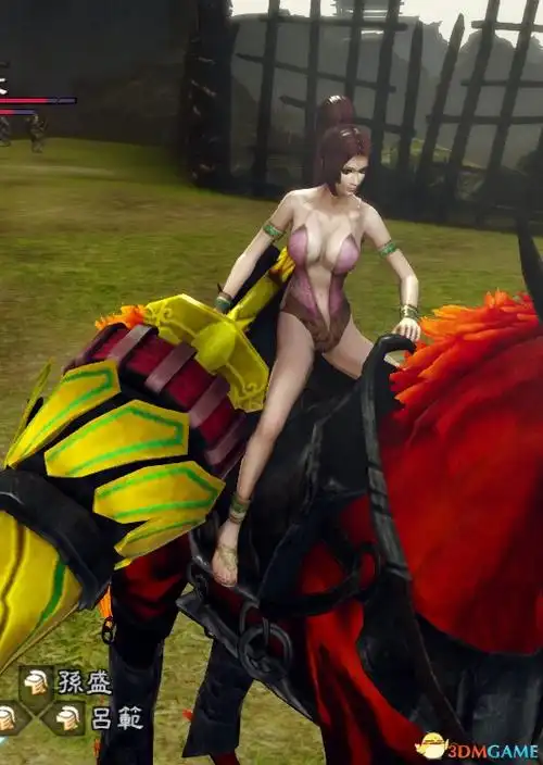 真三国无双7 with 猛将传 去衣饰貂蝉mod_游戏之家