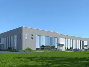 现代现代厂房设计效果图3d模型下载