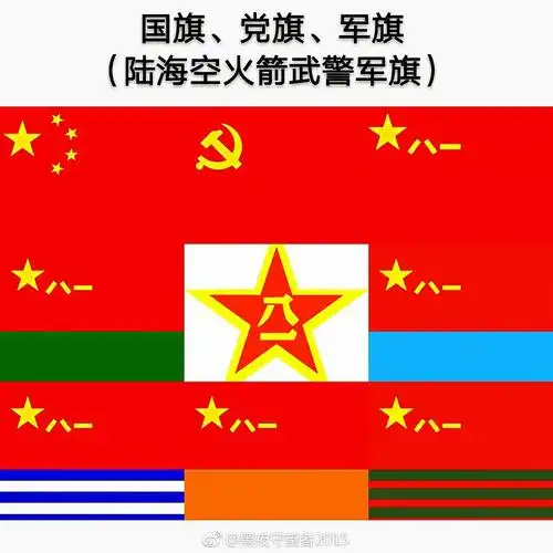 1949年5月底,中国人民革命军事委员会向全军颁发军旗,军徽的样式700份