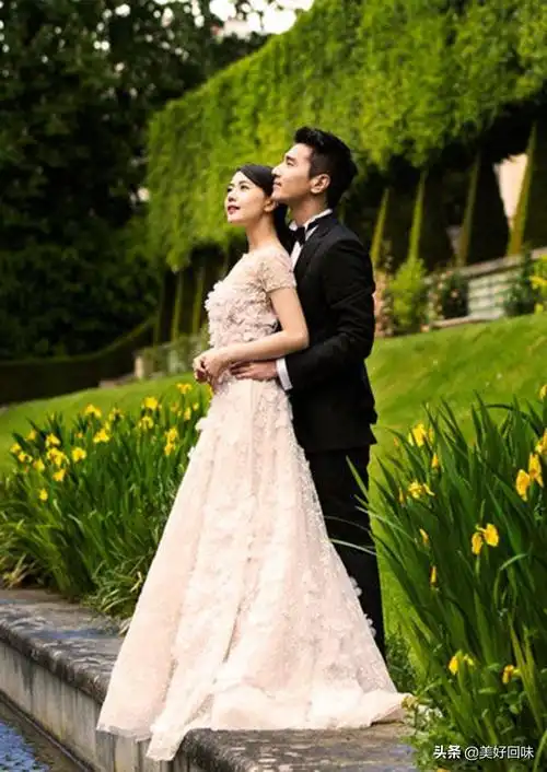 明星婚纱照:罗晋与唐嫣,陆毅与鲍蕾,沙溢与胡可,张杰与谢娜