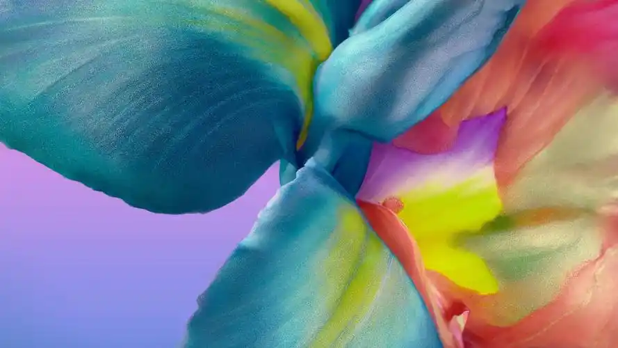 华为p40官方内置壁纸,色彩背景-回车桌面