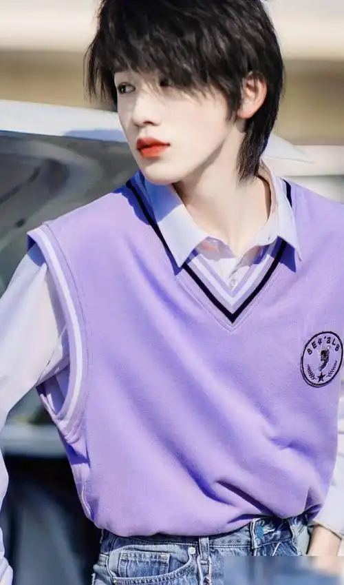 赵露思夏日清凉宋亚轩冬季温柔他们为紫色代言