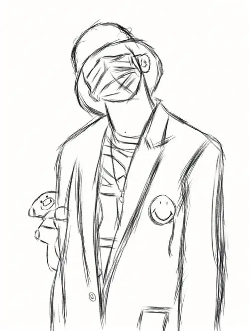 最近画的线稿放在这里吧!