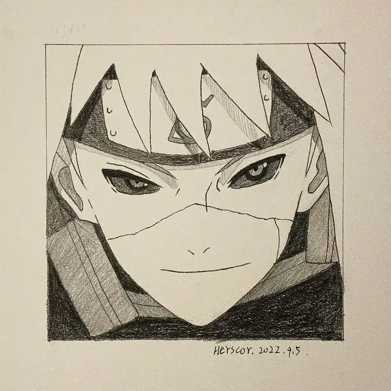 手绘|波风水门.#图文伙伴计划 "背负着火影之名,我不能输" - 抖音