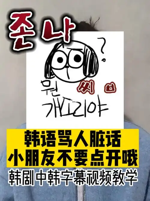 韩语骂人脏话81小朋友不要点开哦