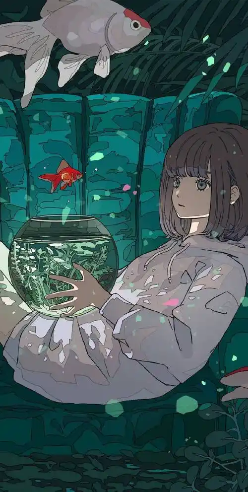 超唯美的插画壁纸大全25张治愈系人物插画图片集