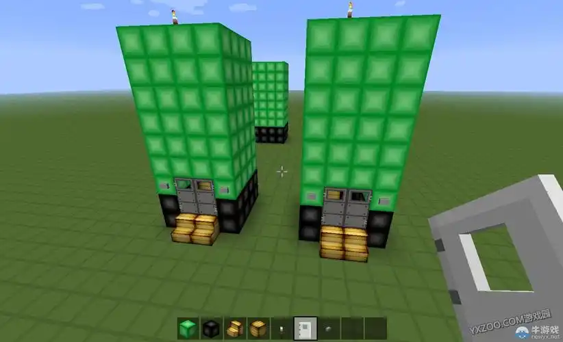 《我的世界》苦力怕模型房屋建筑图文教程