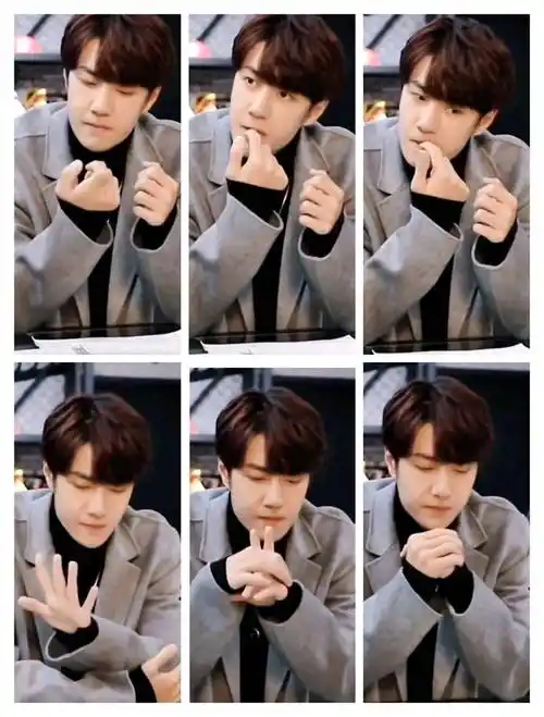 王一博,镜头里的"多动症"小朋友!