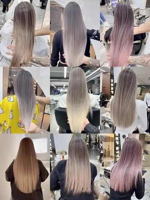 巴黎画染发色合集 集美们赶快收藏起来吧