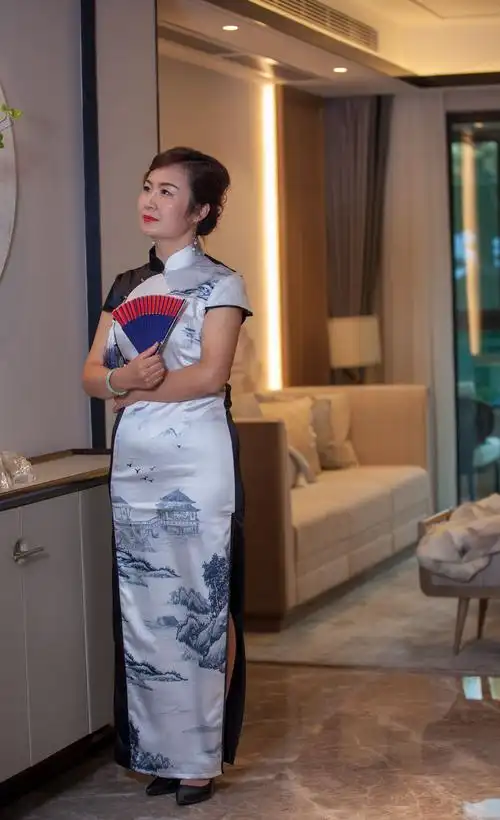 11.8日绿城兰园最美旗袍模特秀.摄像制作:杨萍