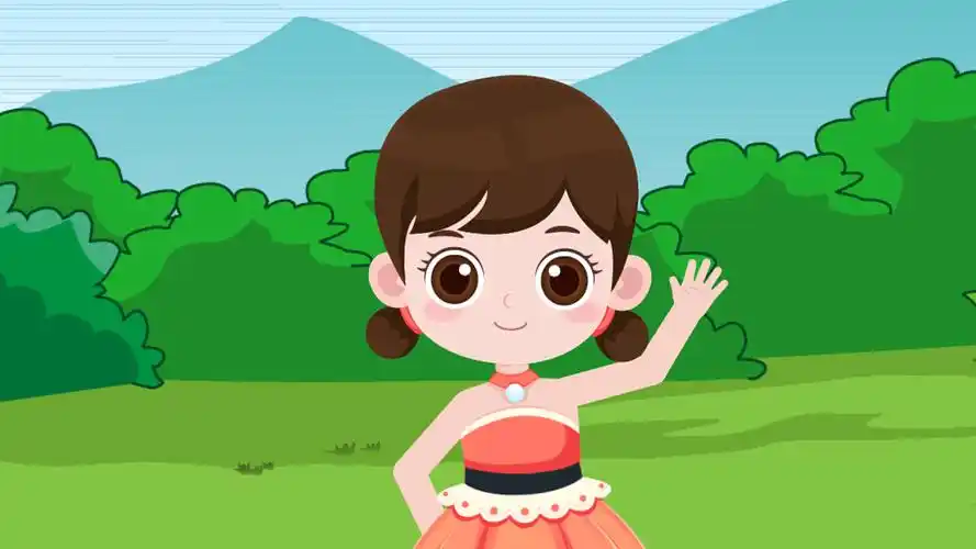 小女孩跳舞|动漫|动画片|elvira木子 - 原创作品 - 站酷 (zcool)