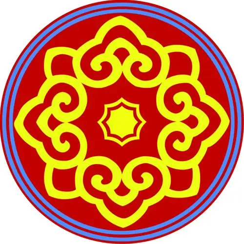 蒙古纹样图片