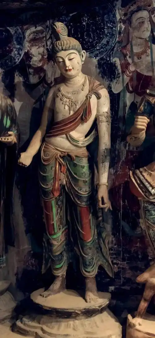 大美敦煌莫高窟第45窟彩塑壁画艺术